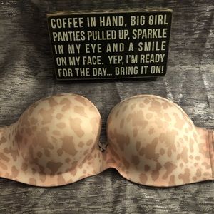 Victoria’s Secret Padded Strapless Bra